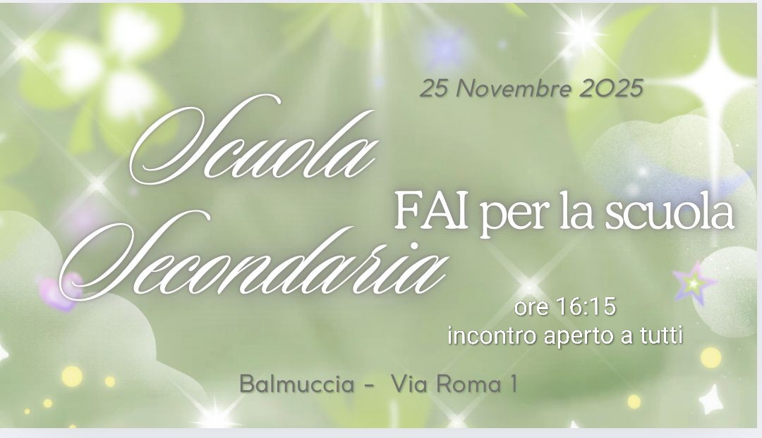 Locandina dell'evento